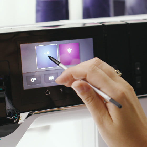 Intuitive Bedienung per Touchscreen